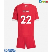 Liverpool Hugo Ekitike #22 Domaci Dres za djecu 2025-26 Kratak Rukav (+ Kratke hlače)